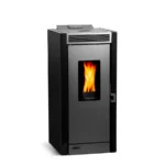 Estufa a pellet Black Vision negra