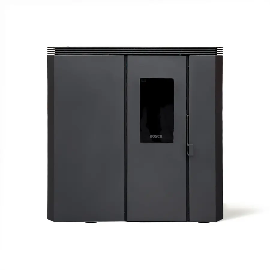 fit-black Estufa a pellet FIT+ Black Vision Charcoal - Imagen 1
